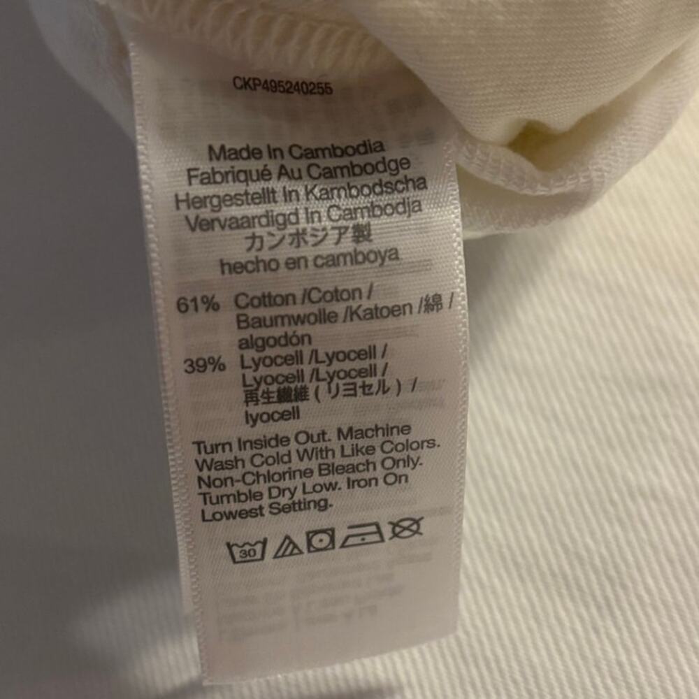 Madewell White Wide-Leg Jeans - Picture 9 of 16